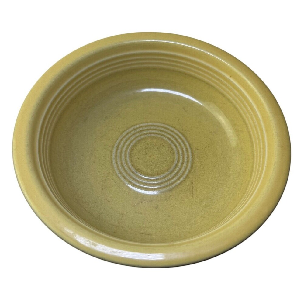 Vintage Fiesta Fiestaware HLC Yellow Fruit‎ Bowl 7"X2" Made in USA